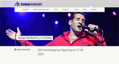 Desktop Screenshot of django-reinhardt.de