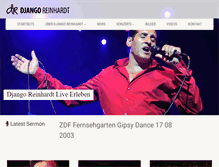 Tablet Screenshot of django-reinhardt.de